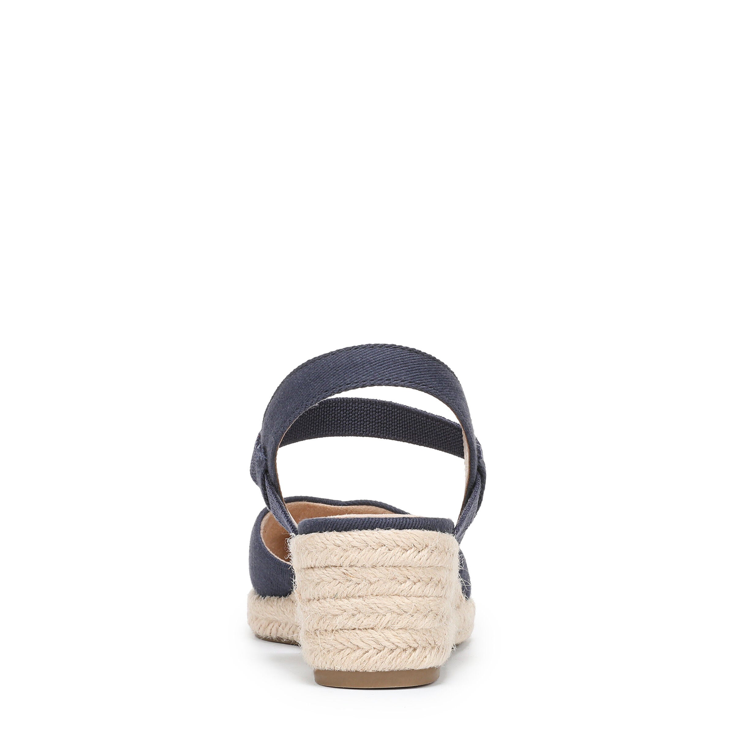 Pilar Wedge Sandal, LUX NAVY, on-hover image number 1