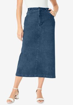 Back Split Pencil Skirt