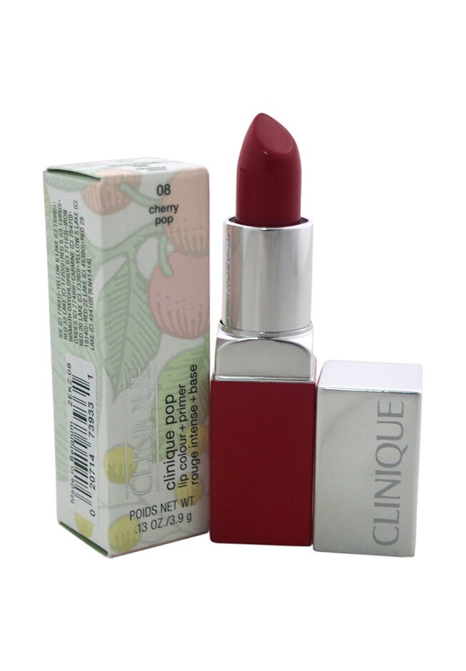 Clinique Pop Lip Colour + Primer 0.13 Oz Lipstick, CHERRY POP, hi-res image number null