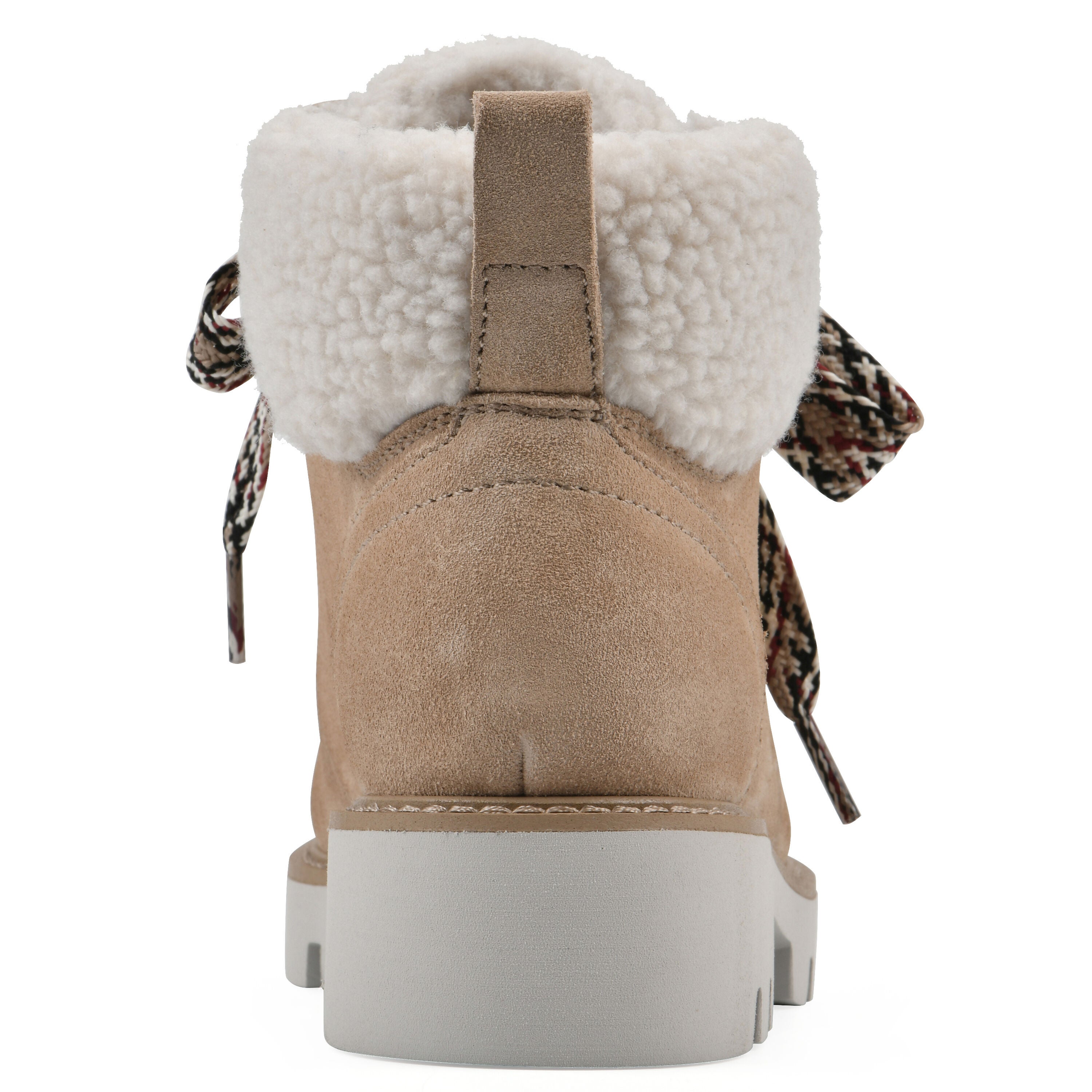Gloving Faux Fur Hiker Bootie - WIDE, BEACHWOOD, on-hover image number 1