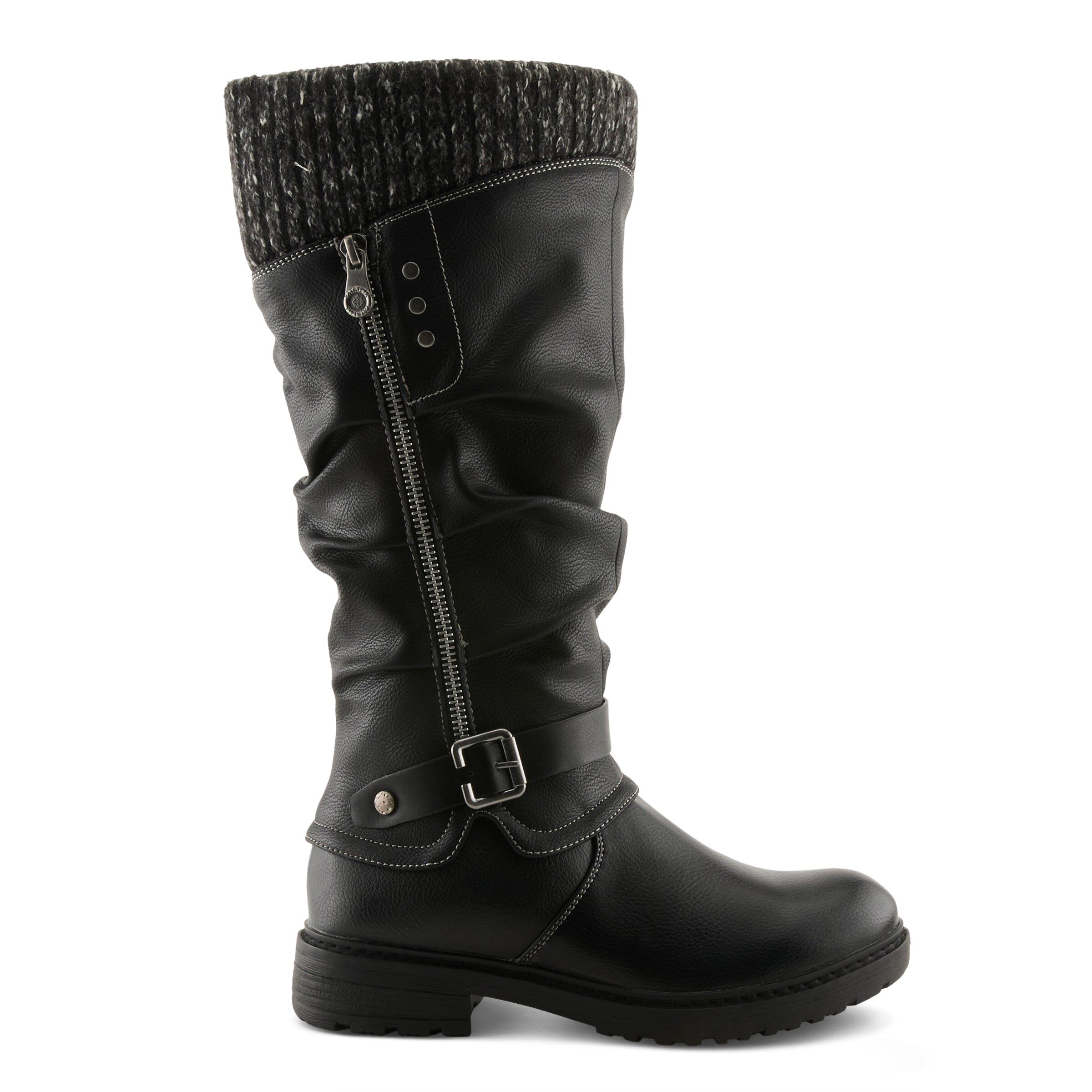 Rowin Tall Boots, BLACK, alternate image number 4