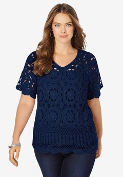 French Crochet Sweater