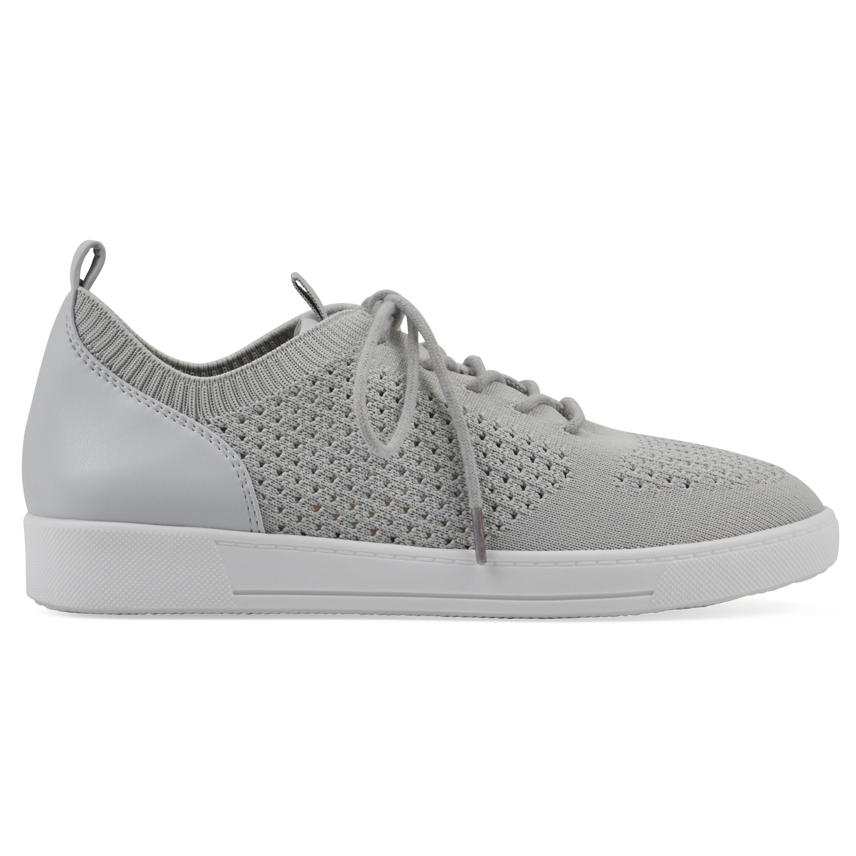 Upscale Slip On Sneaker, LIGHT GREY FABRIC, alternate image number 2