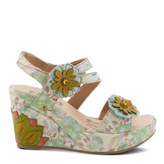 Karnitsky Sandal, MINT GREEN MULTI, alternate image number 5