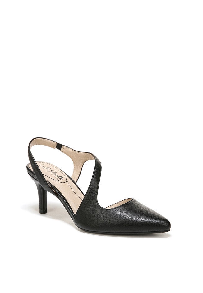 Santorini Pump, BLACK FABRIC, hi-res image number null