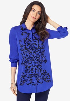 Scroll Print Shirt