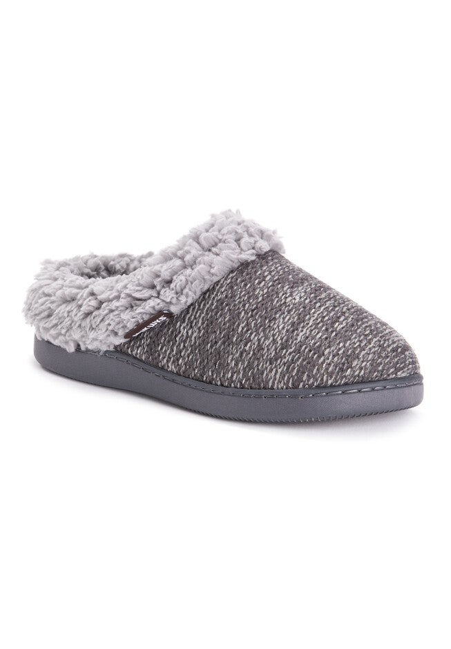 Suzanne Clog Slipper by Muk Luks, GREY, hi-res image number null