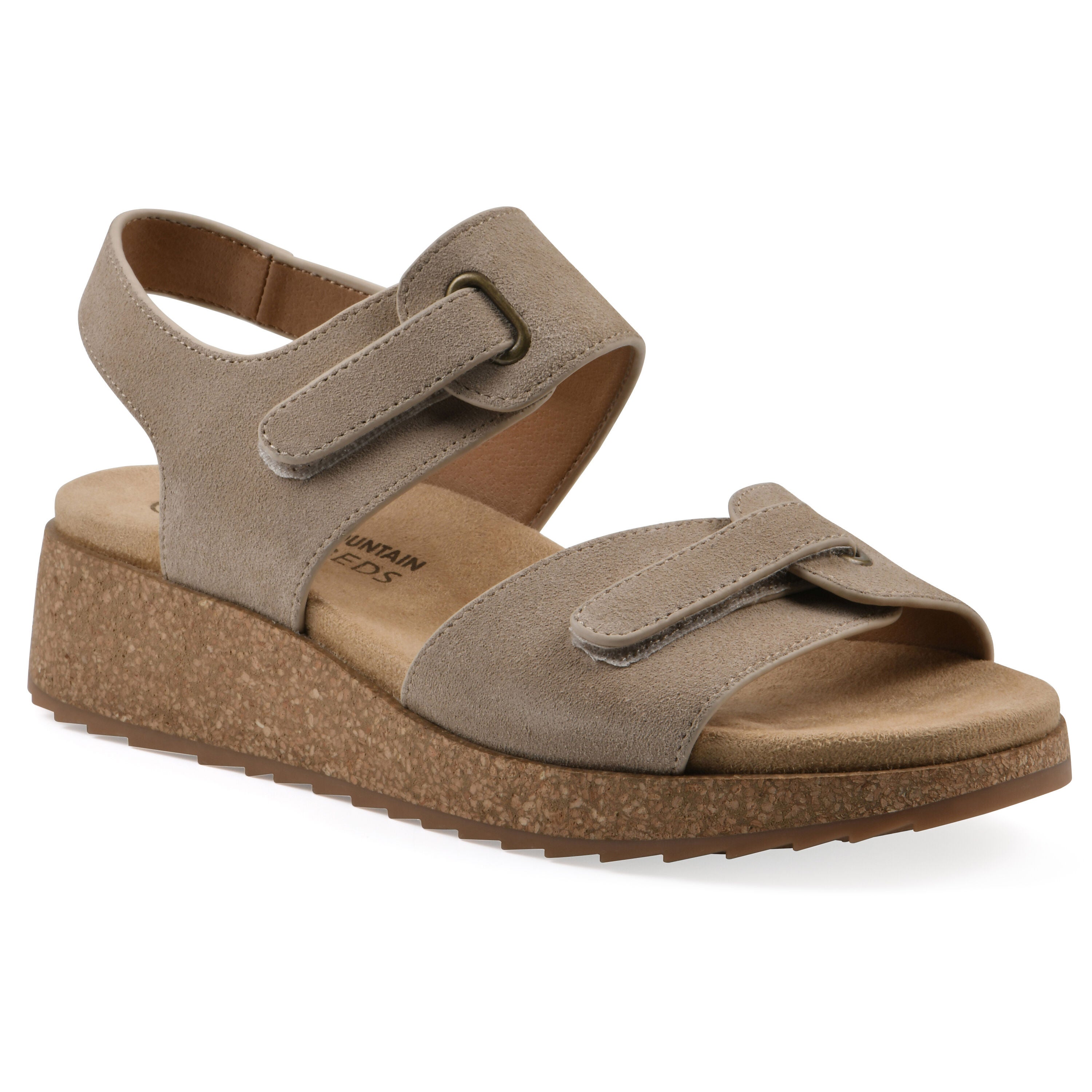 Gelato Wedge Sandal, SANDALWOOD SUEDE, hi-res image number 0