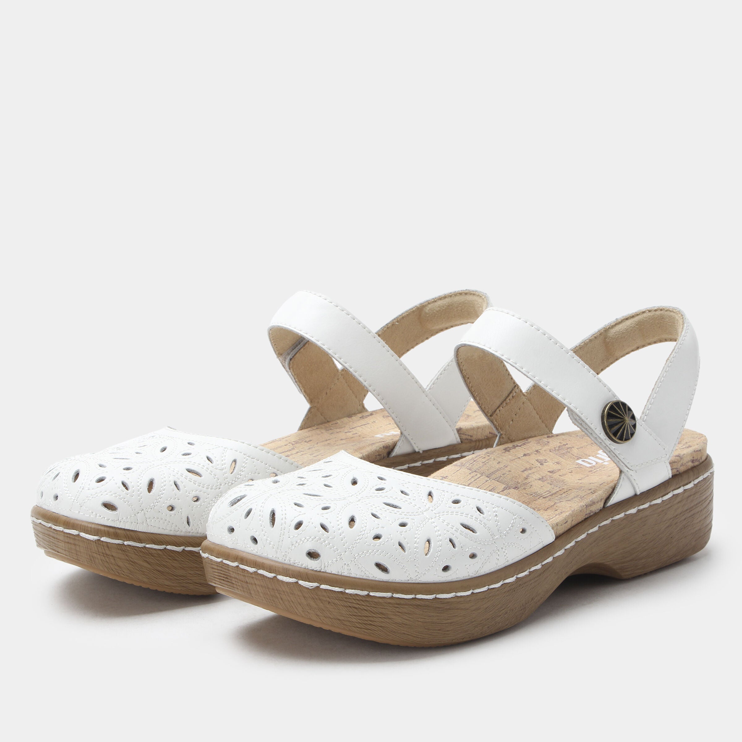 Opal Strap Shoe, WHITE, hi-res image number 0