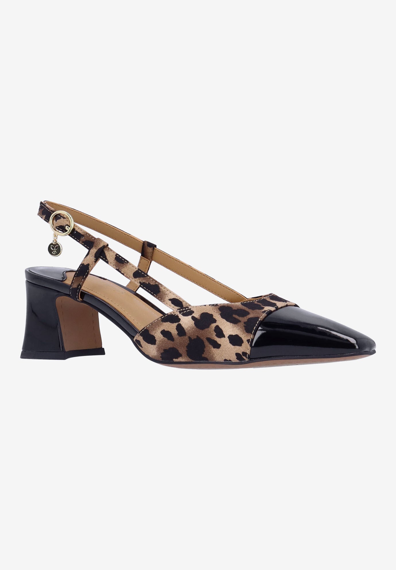 Cyrene Slingback Pump, BROWN BLACK, hi-res image number 0