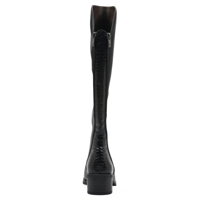 Cushaw Tall Shaft Boot, BLACK SMOOTH, on-hover image number 1