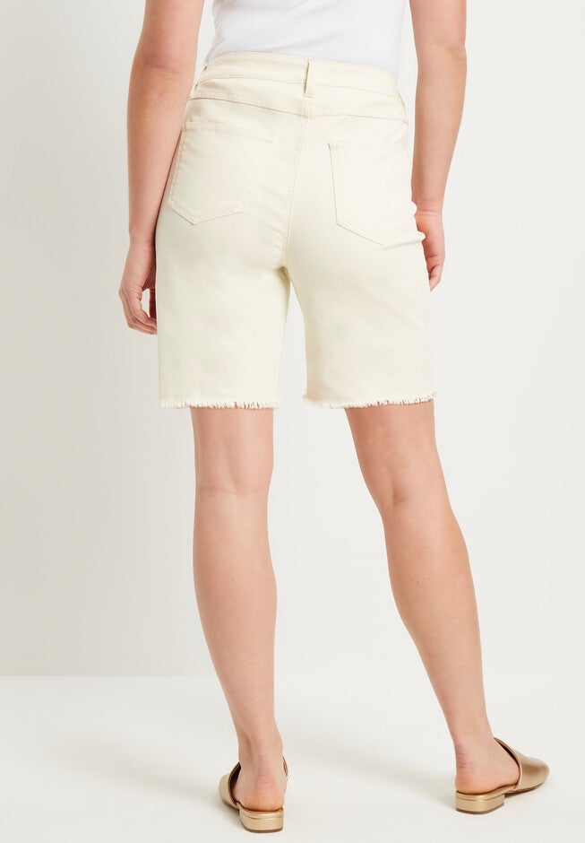 June Fit Denim Shorts, , on-hover image number null