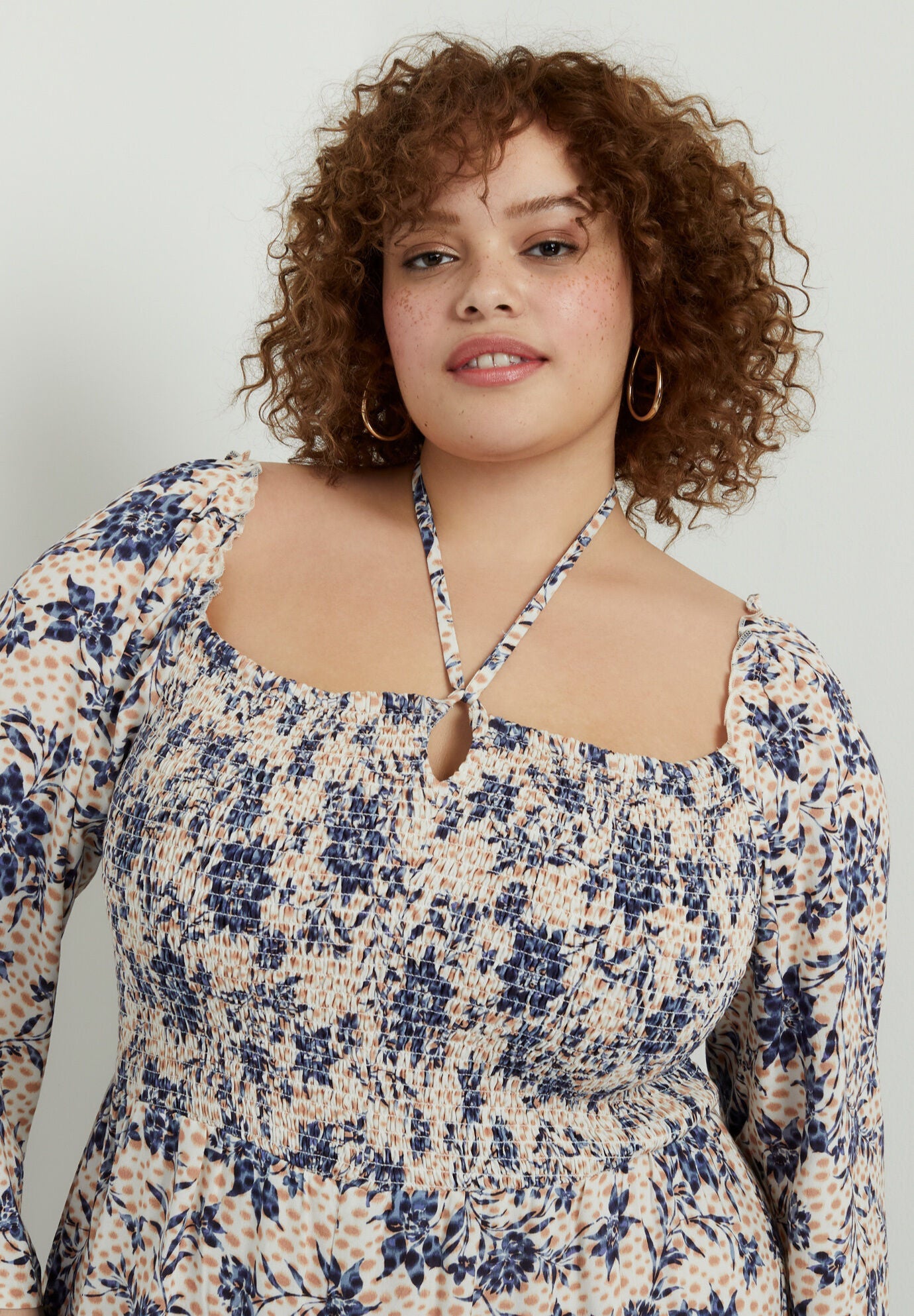 Smocked Jumpsuit, , alternate image number 3