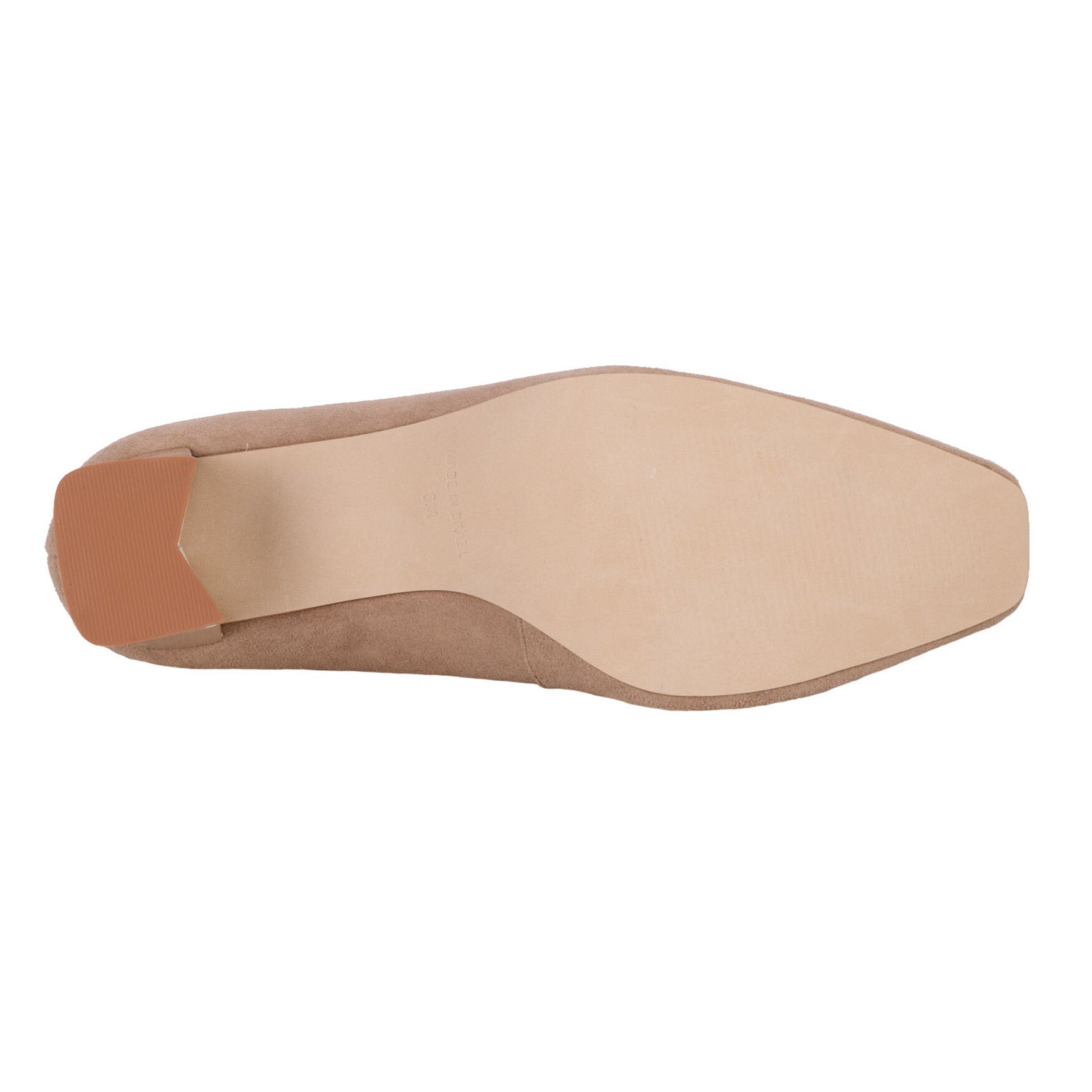 Meredith Square Toe Suede Pump, TAUPE KID SUEDE, alternate image number 6