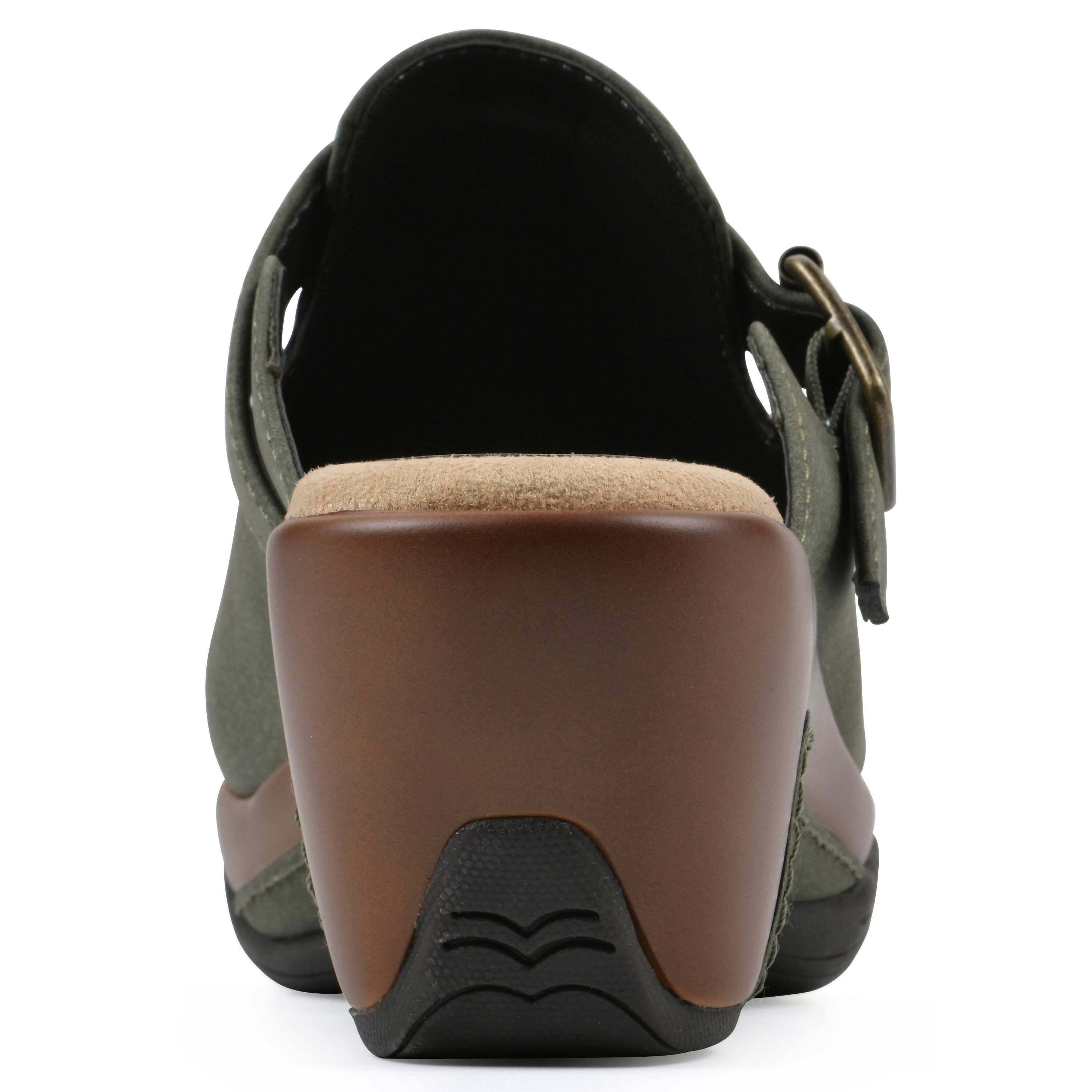 Viewed Slip-On Clog, OLIVE SMOOTH, on-hover image number 1