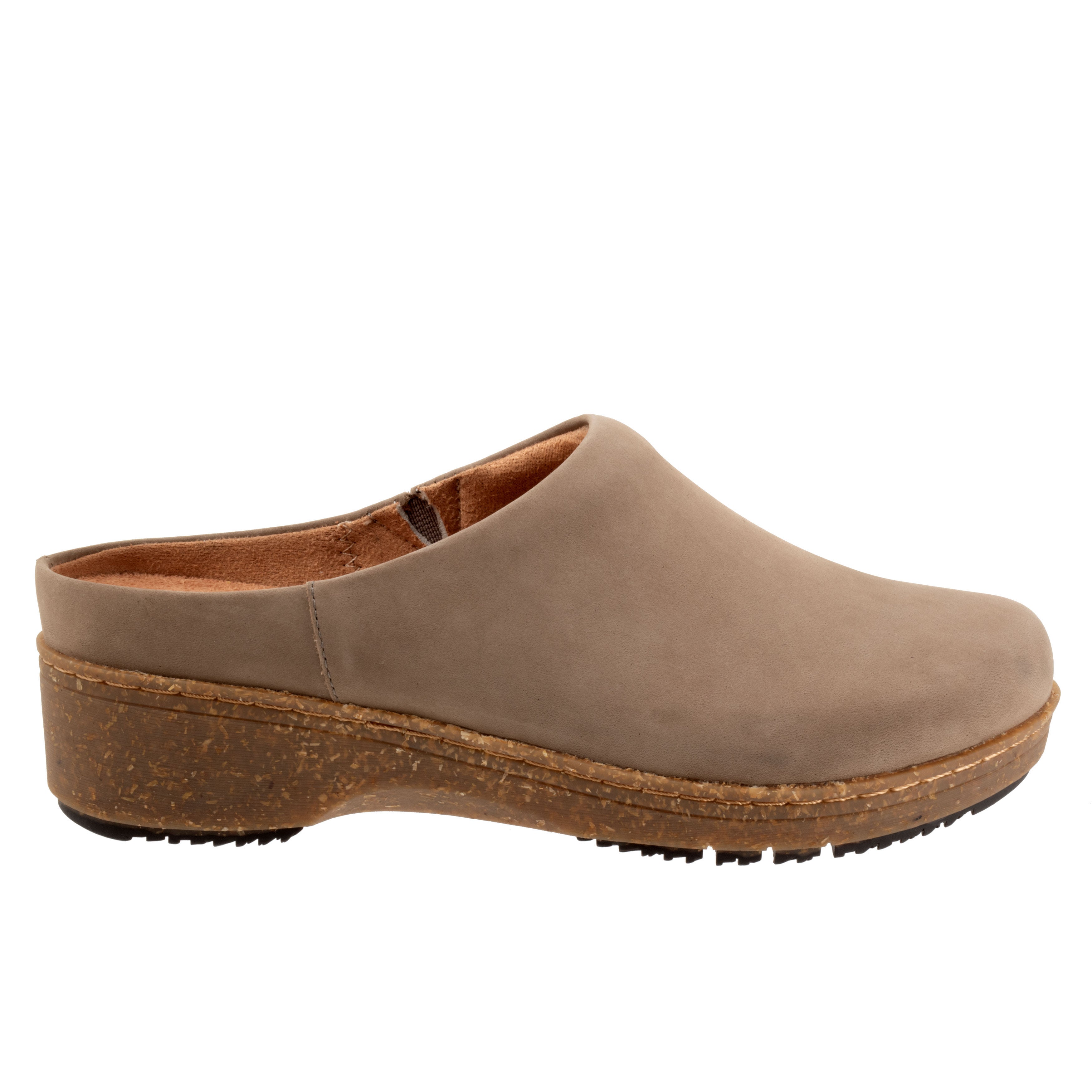 Arvada Clog, TAUPE NUBUCK, alternate image number 4