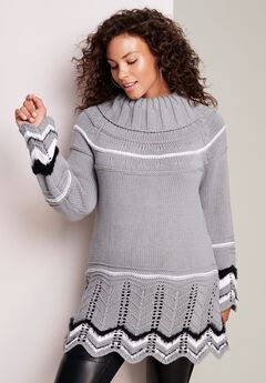 Chevron Border Sweater
