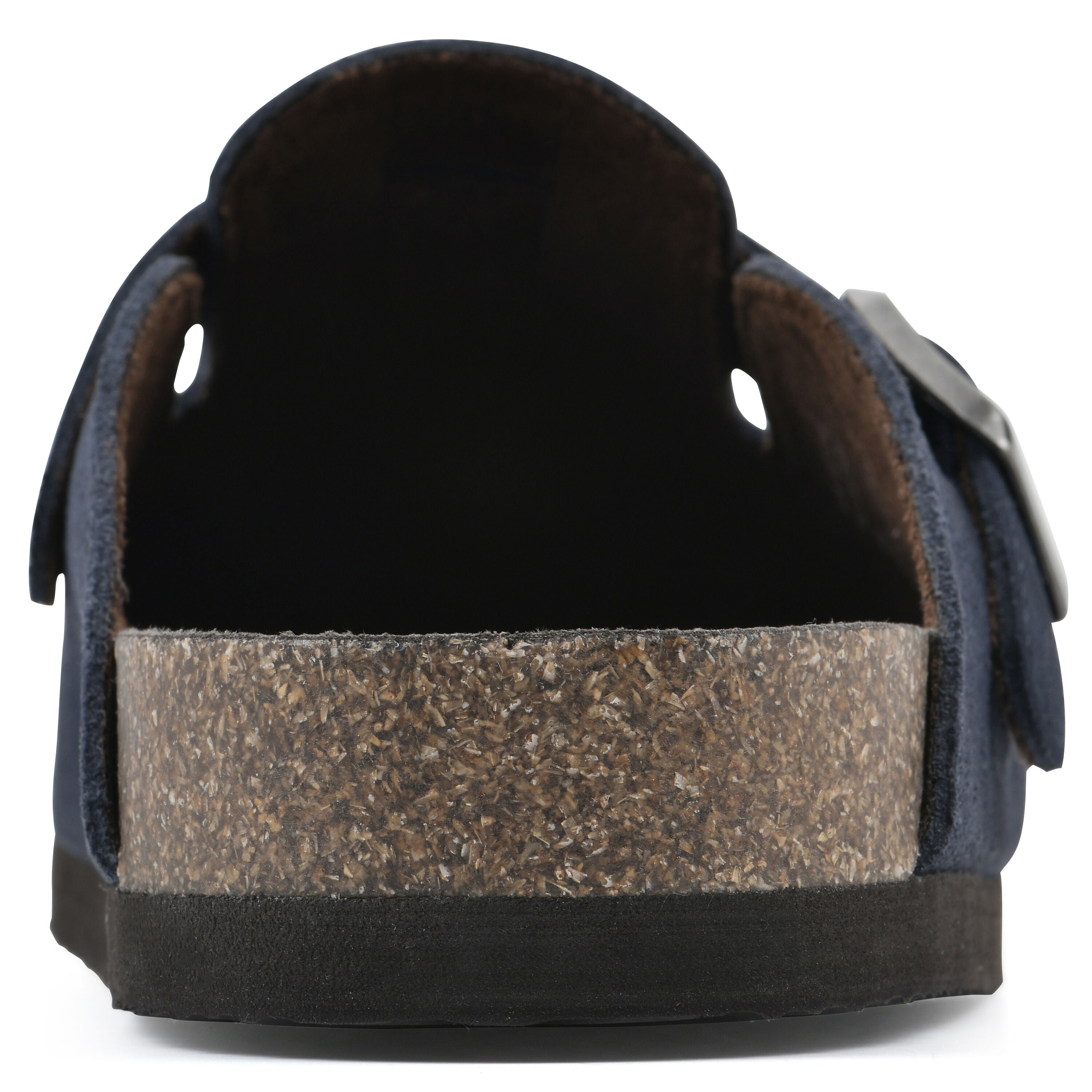 Bari Footbeds Clog, NAVY SUEDE, on-hover image number 1