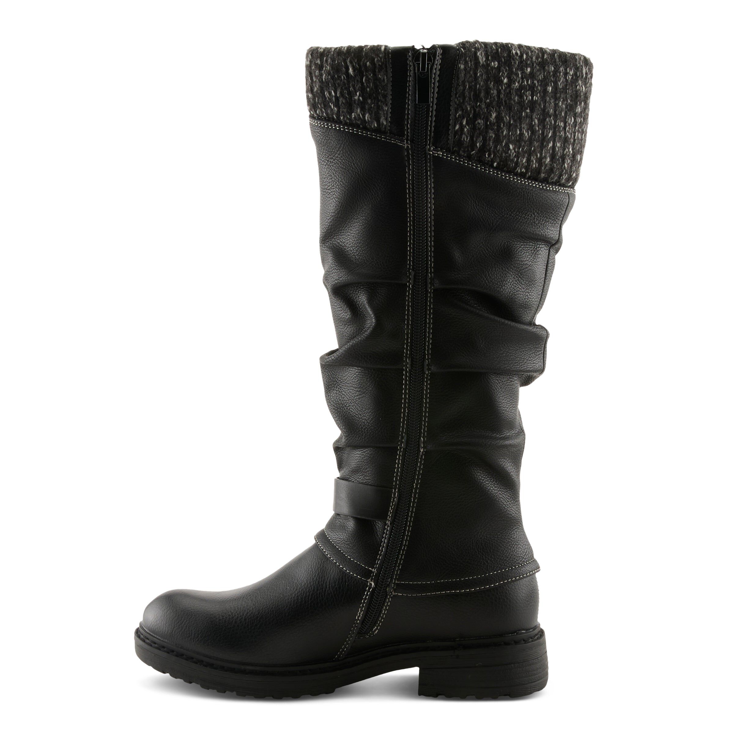 Rowin Tall Boots, BLACK, alternate image number 2