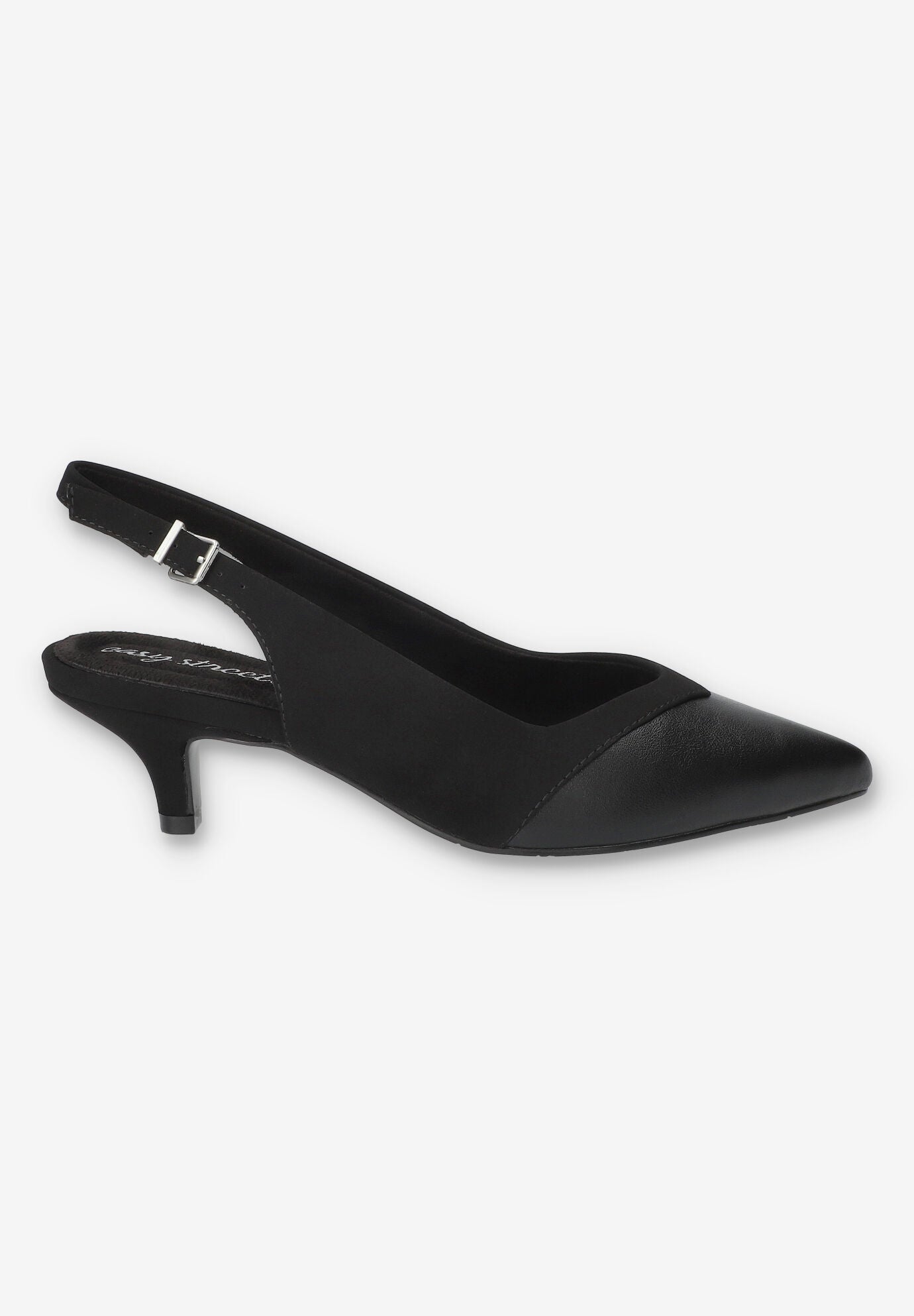 Vivid Slingback Pump, BLACK LAMY, alternate image number 2