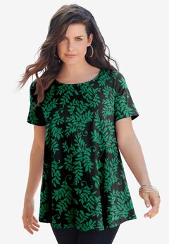 Ultimate Swing Tee with Keyhole Back