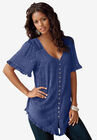 Acid Wash Tunic, DARK BLUE, hi-res image number null