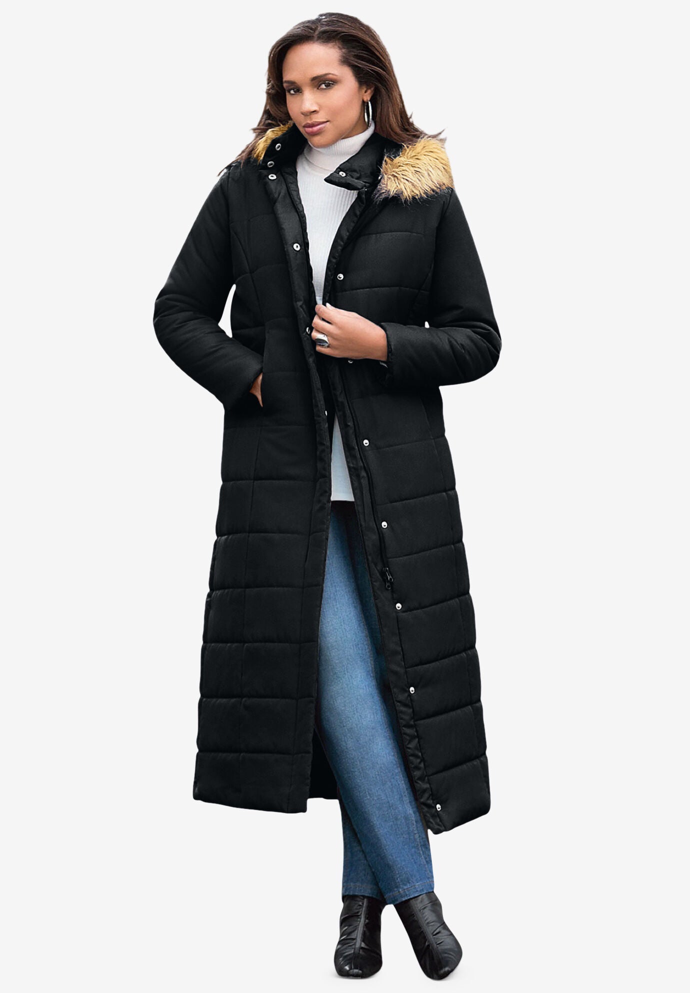 Roamans plus size winter coats cheap
