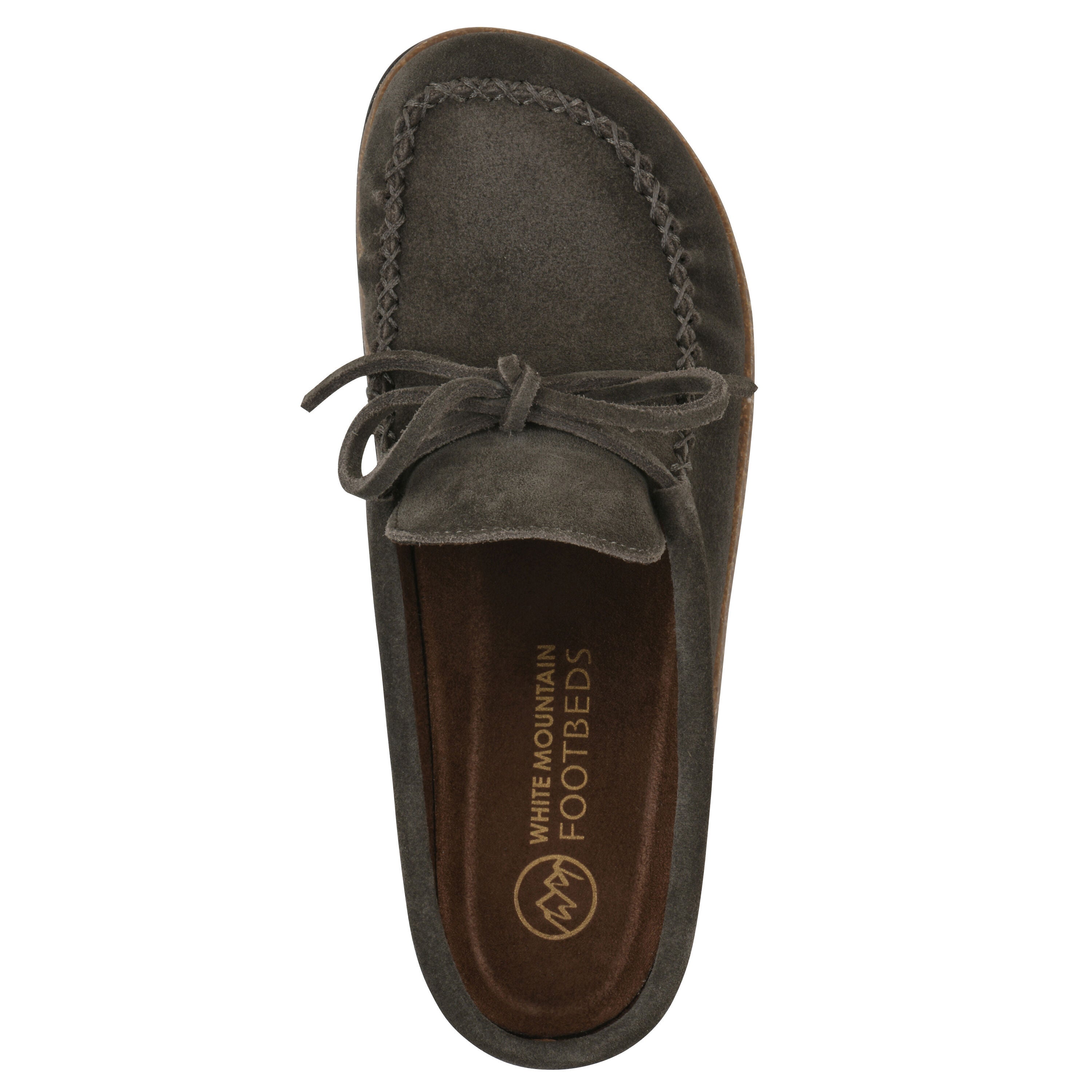 Bayhead Footbeds Clog, ARMY SUEDE, alternate image number 4