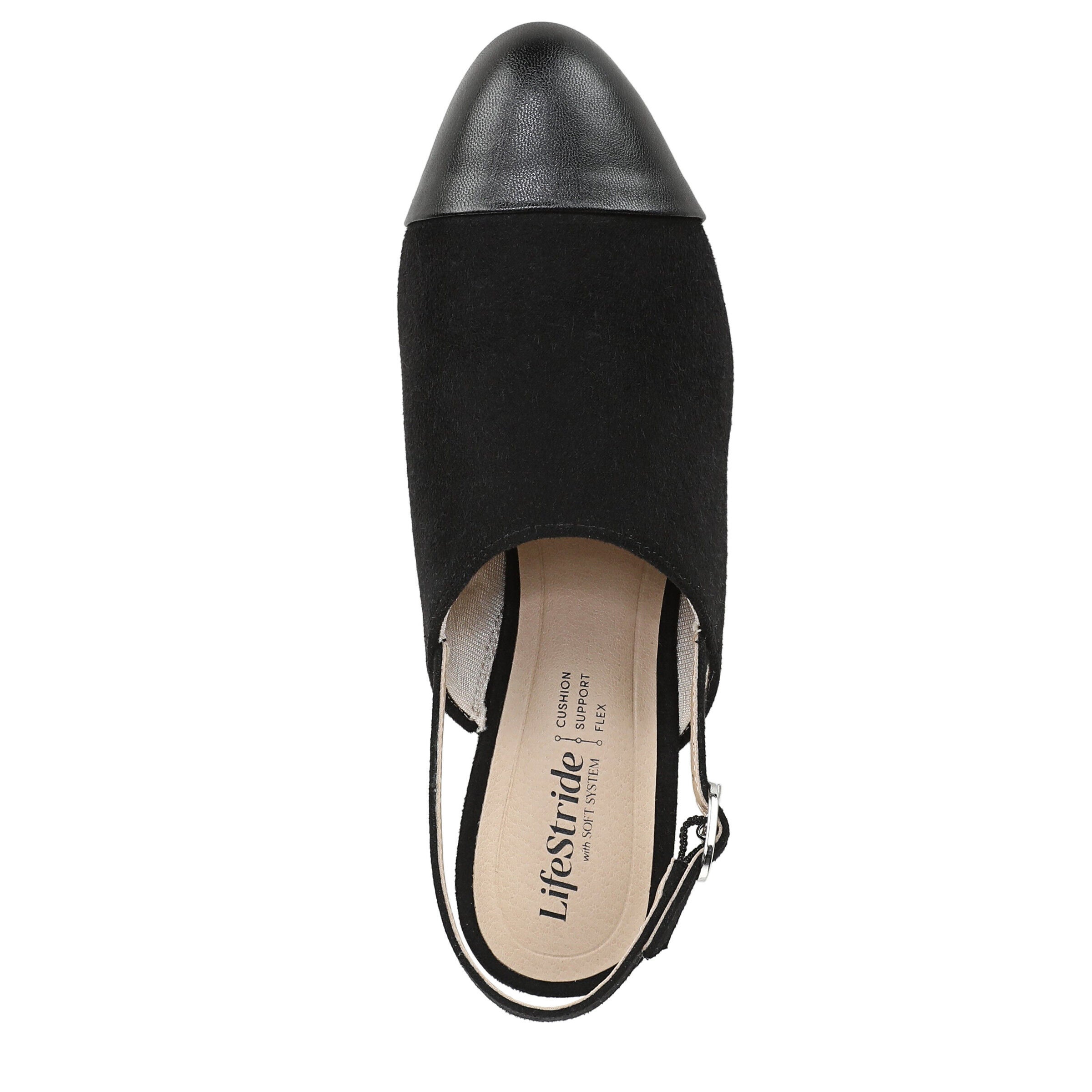 Tessa Slingback Pump, BLACK, alternate image number 6
