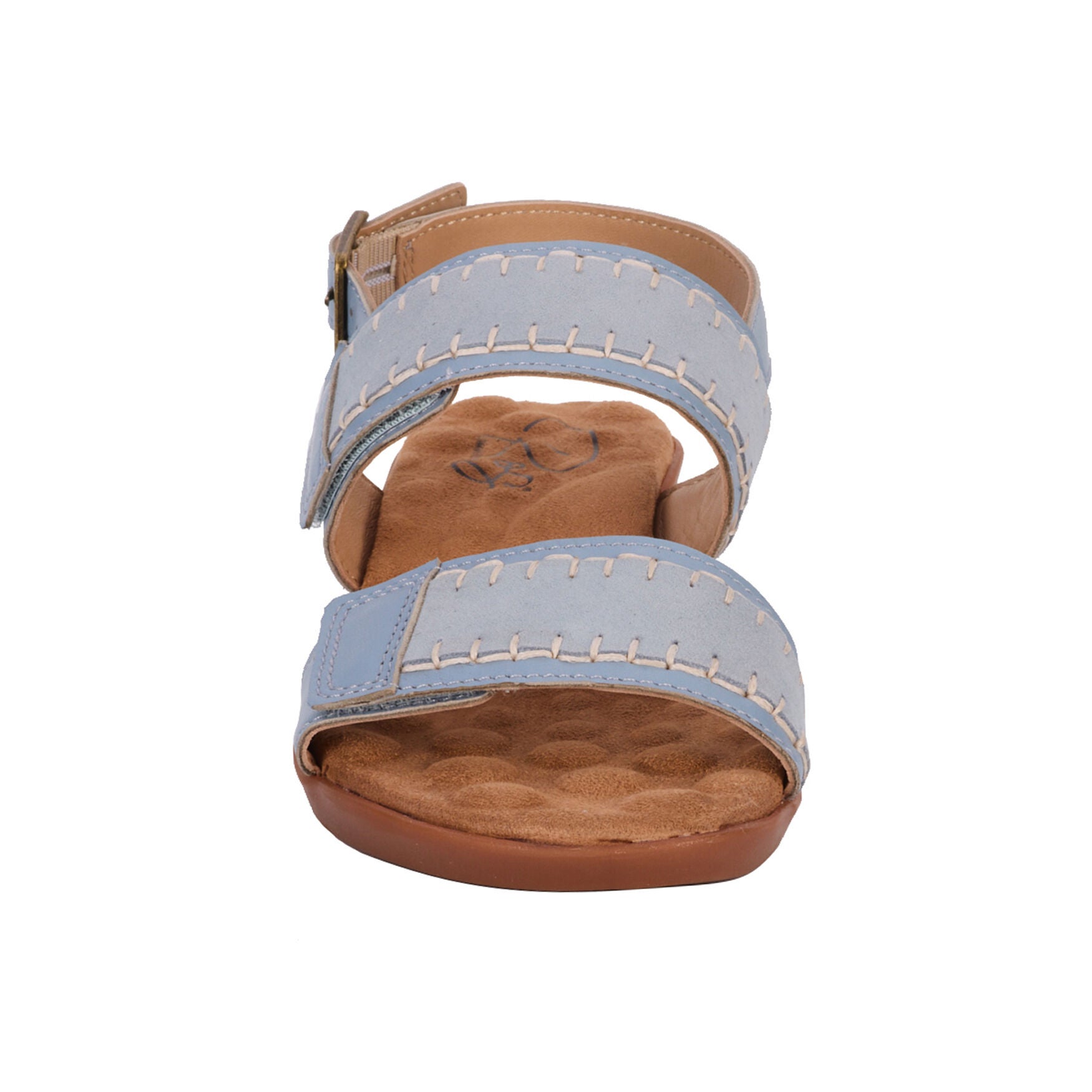 Kateri Sandal, FADED DENIM LEATHER, alternate image number 4