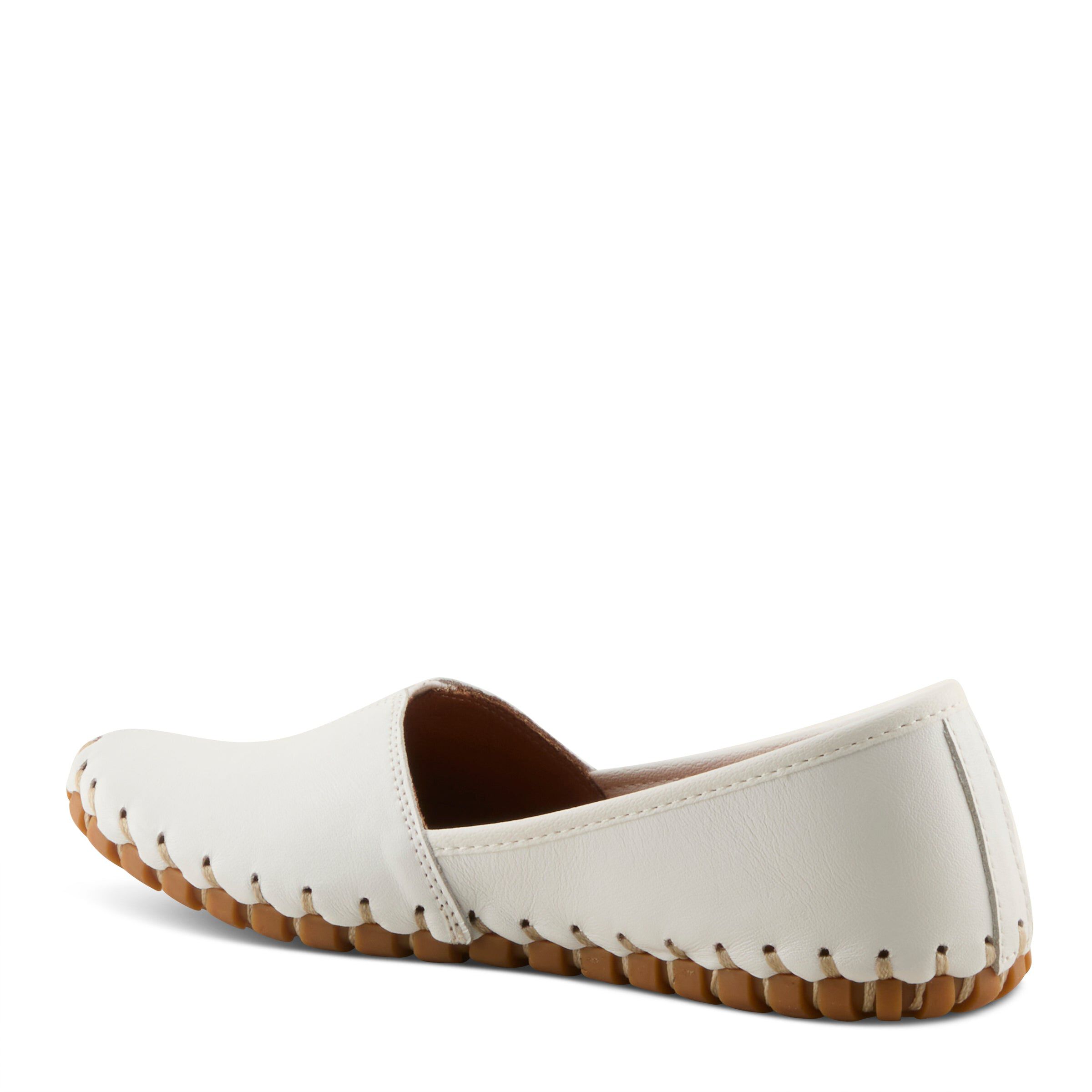 Kathaleta Flat Shoes, WHITE, alternate image number 6