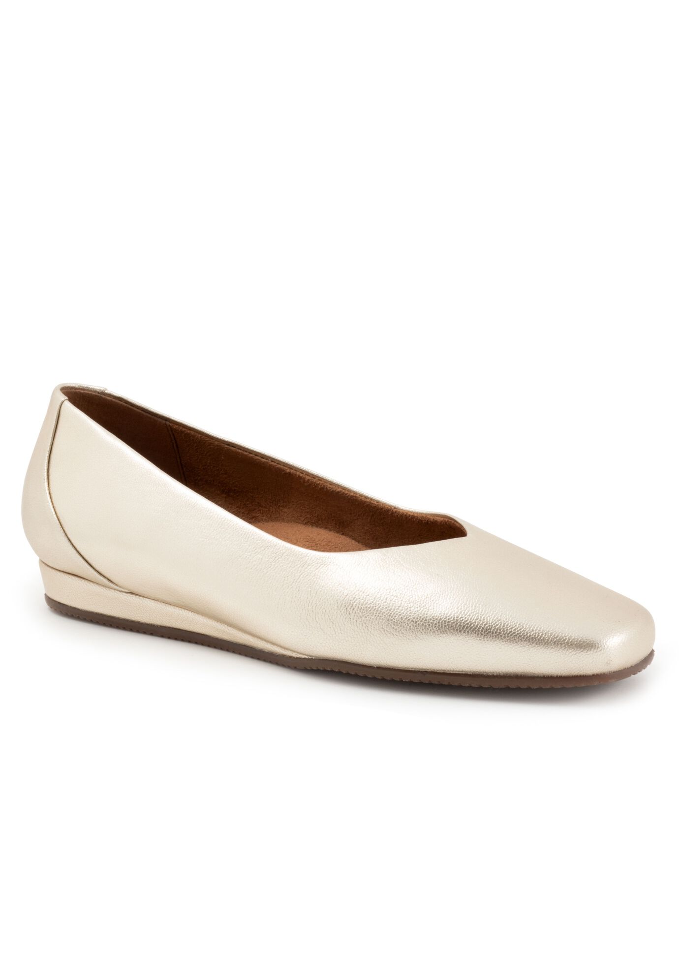 Vellore Ballerina Flat, CHAMPAGNE METALLIC, hi-res image number 0