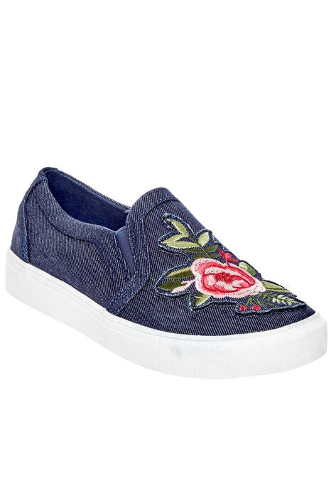 The Skyla Sneaker By Comfortview Plus Size Shoes Roaman S