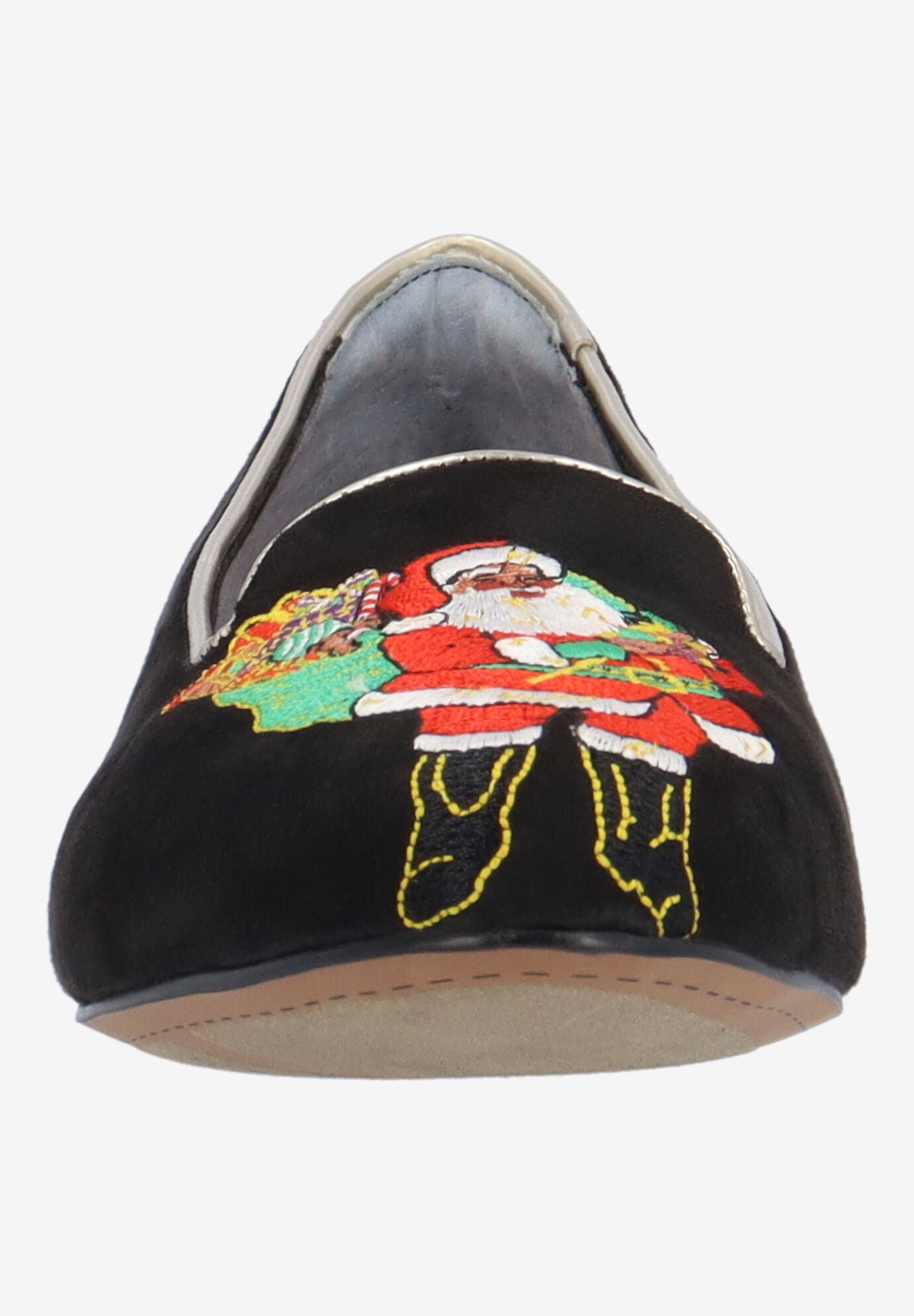 Perenoel Slip On Pump, BLACK, alternate image number 2