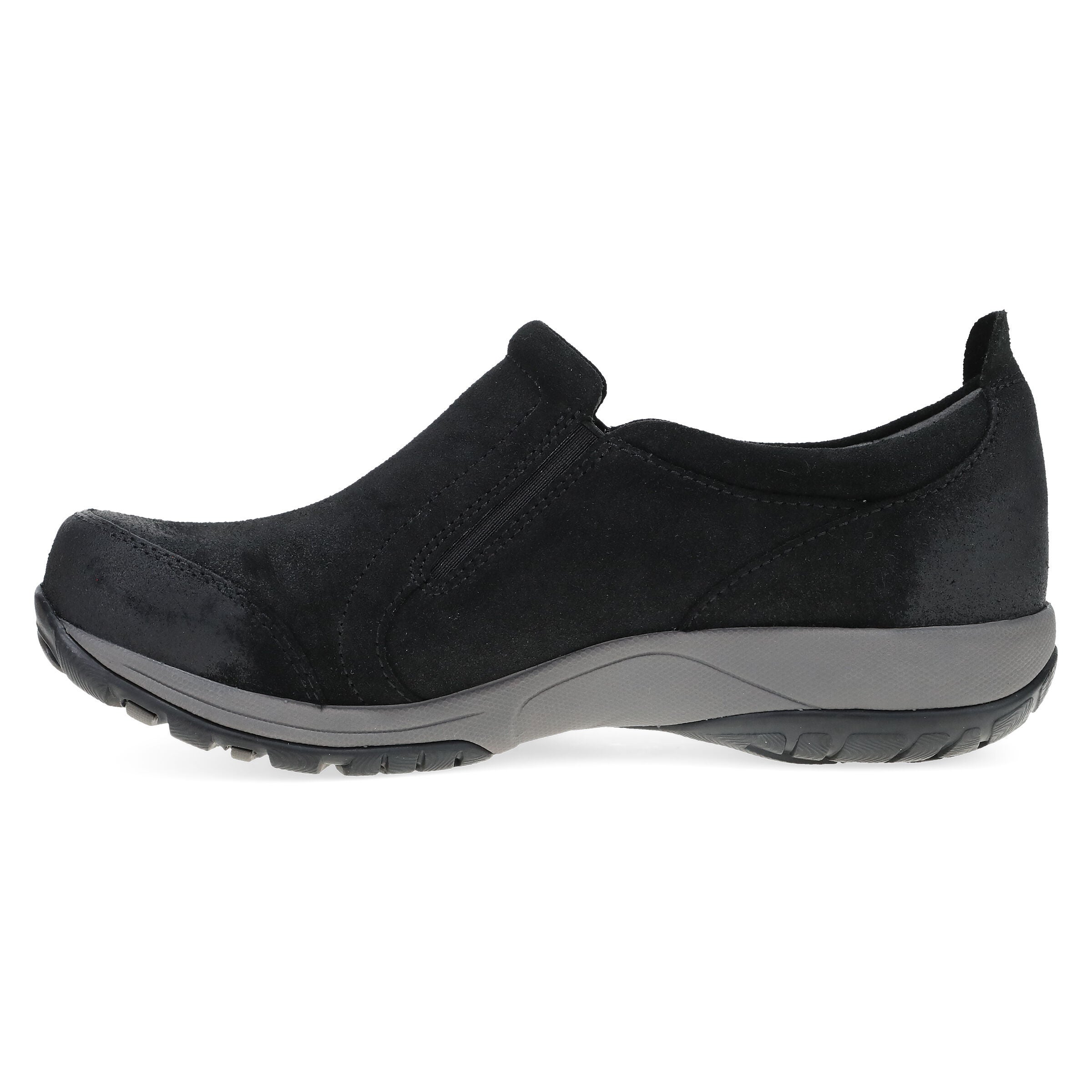 Pippy Suede Waterproof Slip On Sneaker, BLACK, alternate image number 6