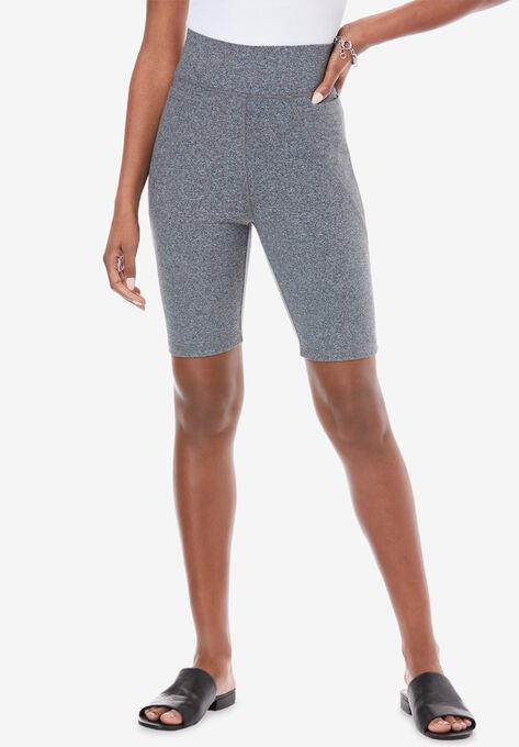 Side-Pocket Performance Short, BLACK MARLED, hi-res image number null