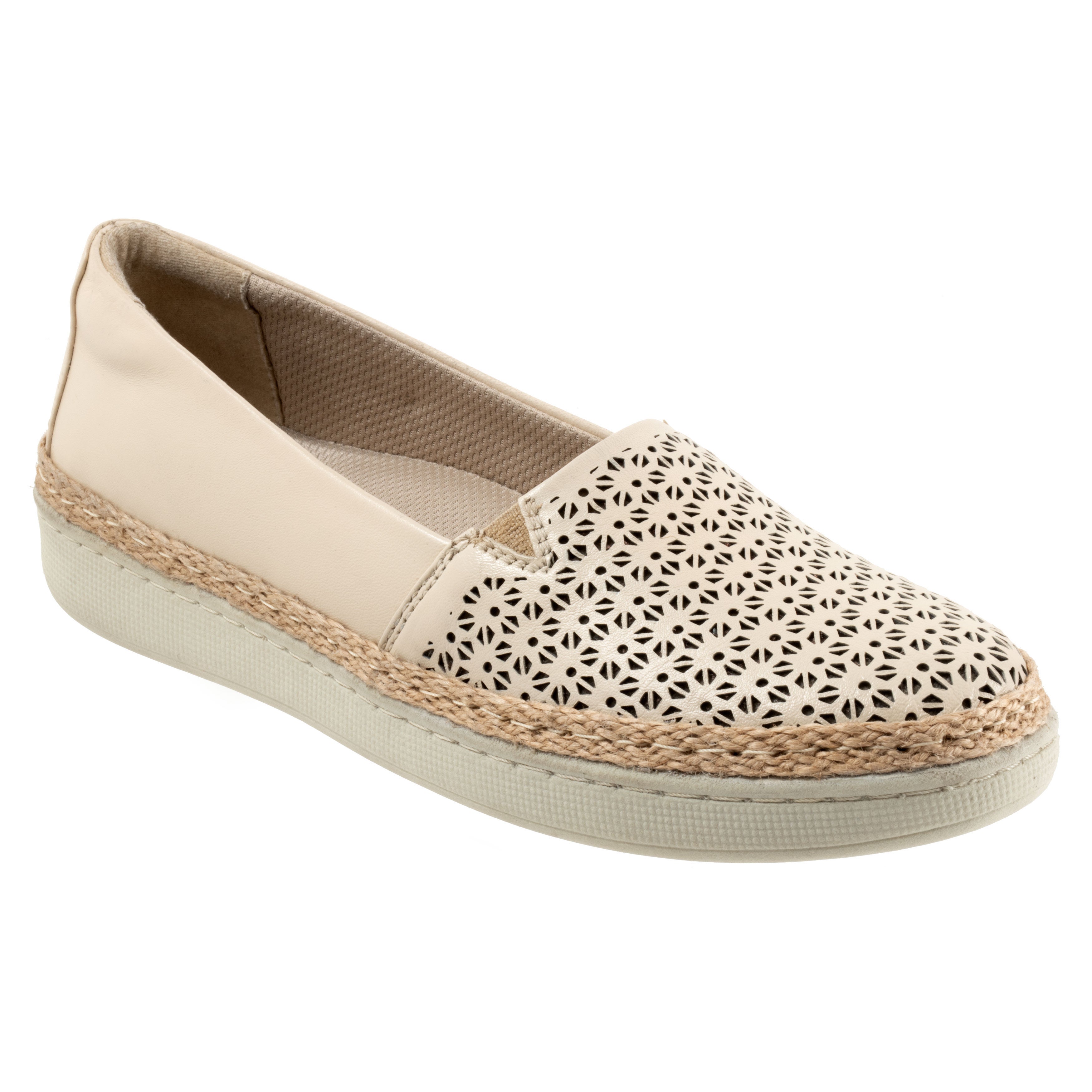 Accent Perf Sandal, IVORY, hi-res image number 0