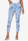 Skinny Jean, BLUE PAISLEY FLOWERS, hi-res image number null