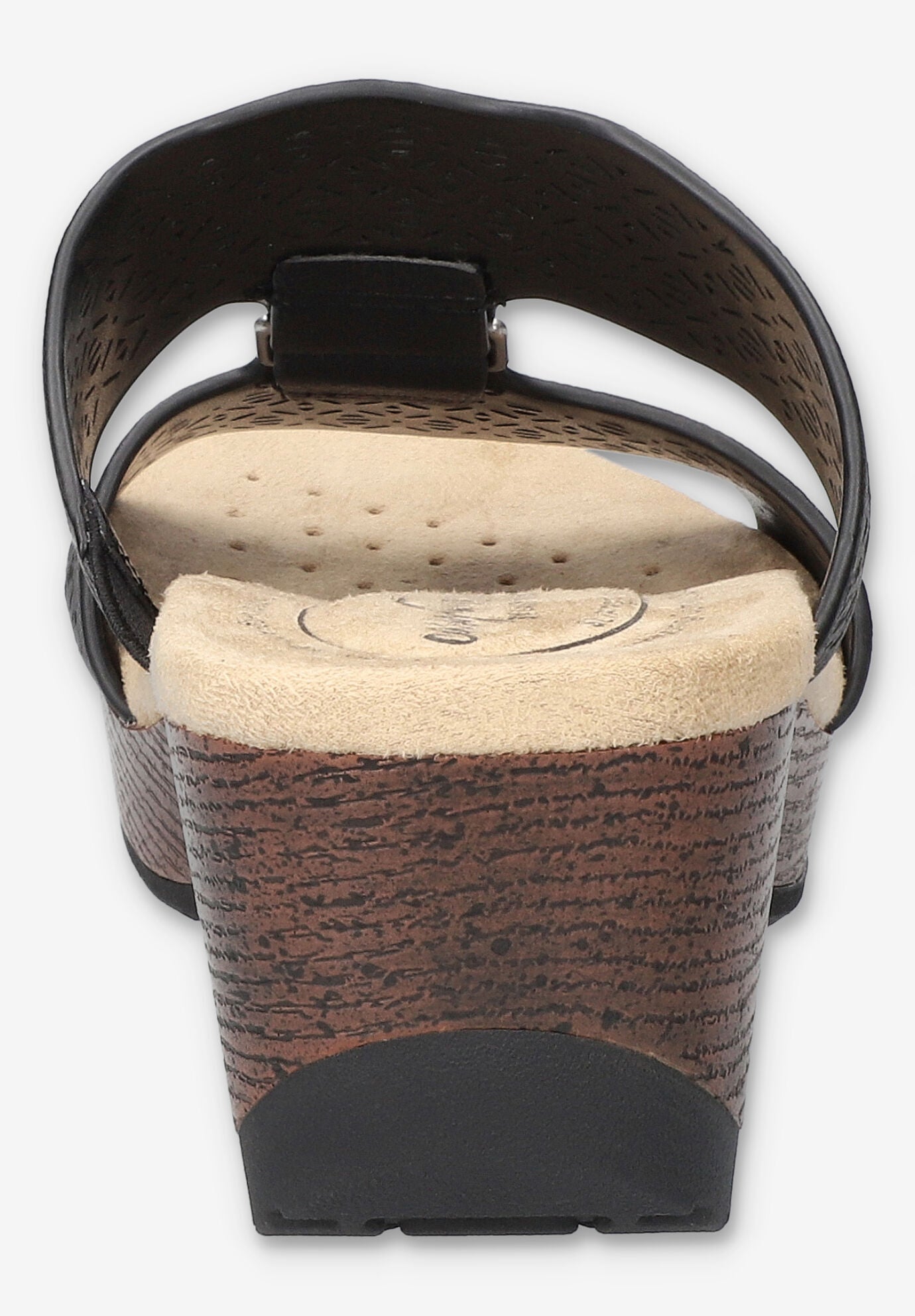 Rin Slip-Resistant Sandal, BLACK, alternate image number 3