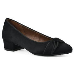 Bordeaux Low Block Heel