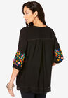 Boho Floral Tunic, , on-hover image number null