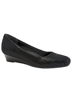 Lauren Leather Wedge by Trotters®