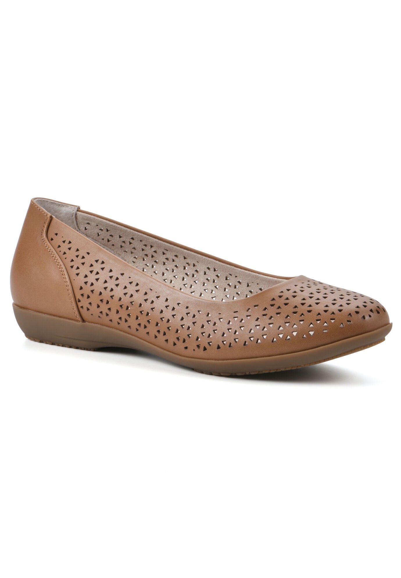 Cindy Casual Flat, TAN BURNISHED SMOOTH, hi-res image number 0