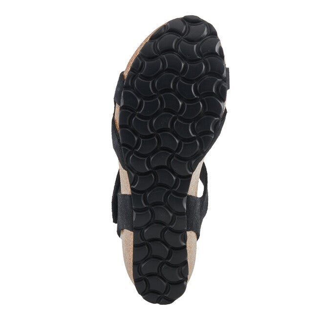 Babybell Sandal, BLACK SUEDE, alternate image number 6