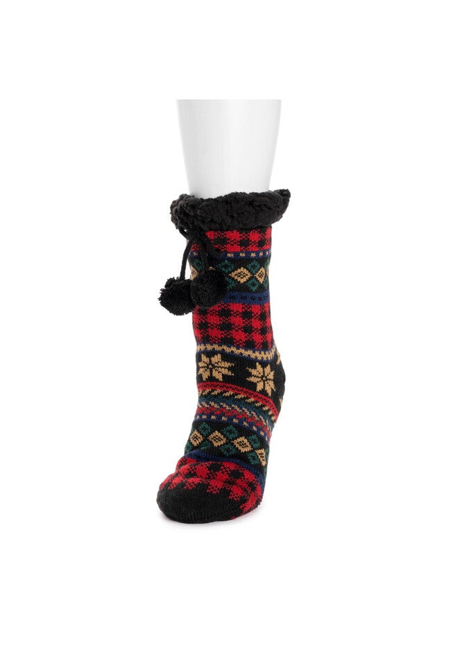 Cabin Tall Slipper Socks, , on-hover image number null