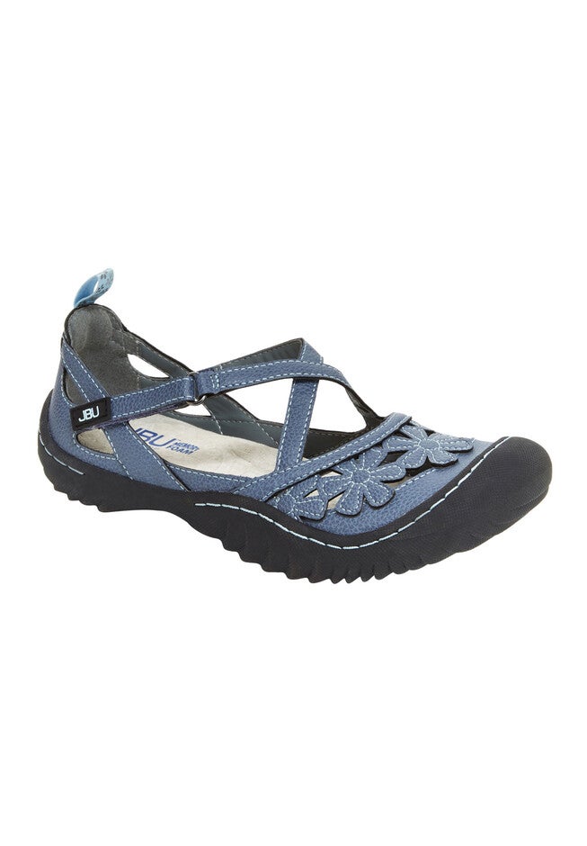 Blossom Vegan Flats by JBU®, DENIM BLUE, hi-res image number null