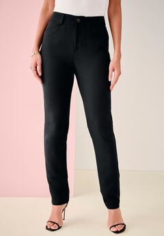 Bi-Stretch Straight Leg Pants