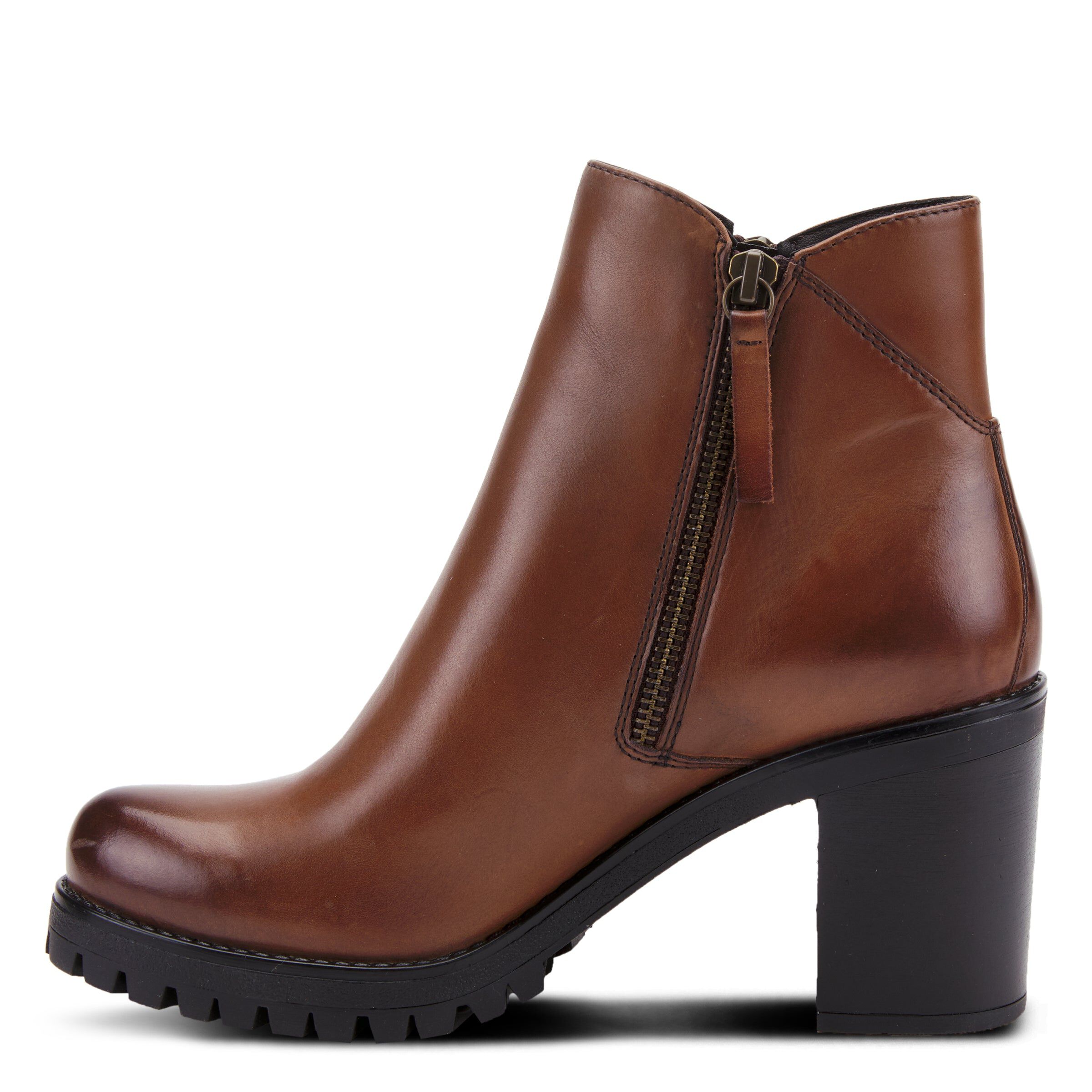 Dealey Booties, BROWN, alternate image number 2