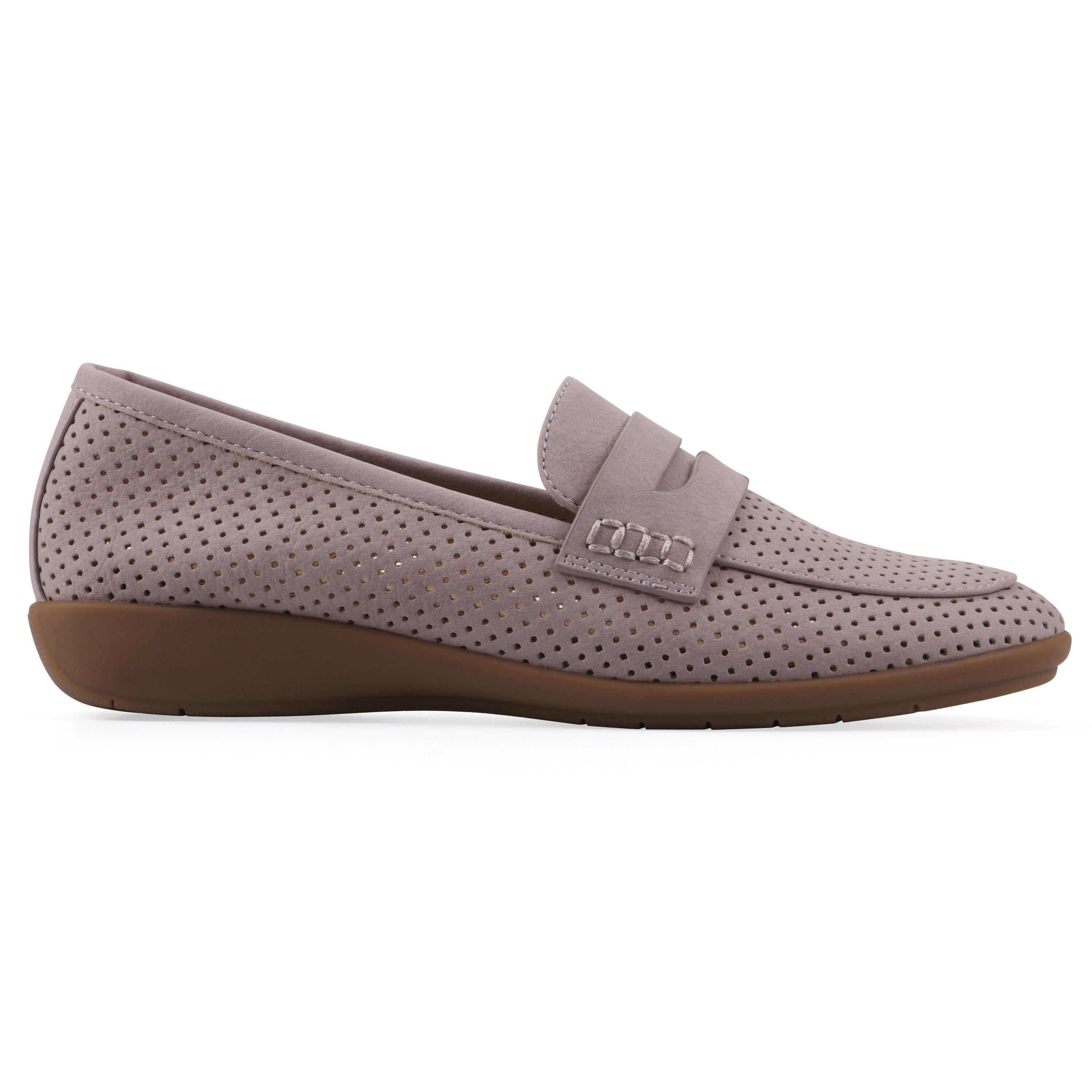 Samson Loafer, LAVENDER NUBUCK, alternate image number 2