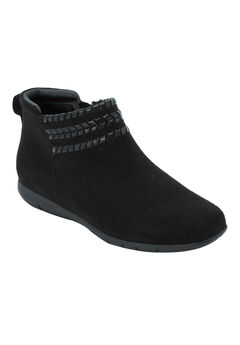 Black Suede Booties